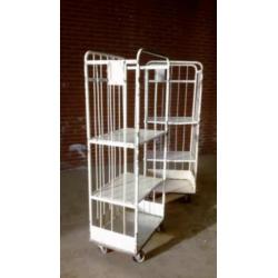 keukentrolley trolley staal vintage interieur DAANmeubel