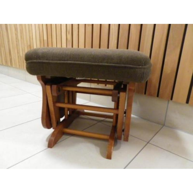 glide ottoman, glide voetenbankje, swing stoeltje/ krukje