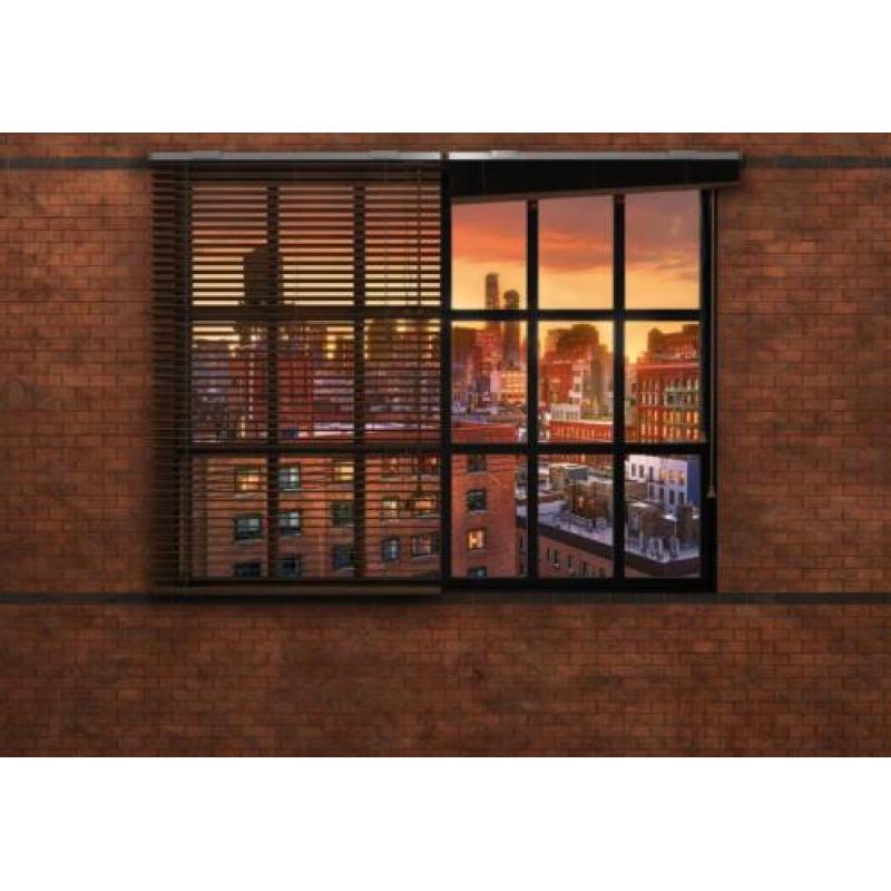 Industrieel fotobehang Brooklyn Brick