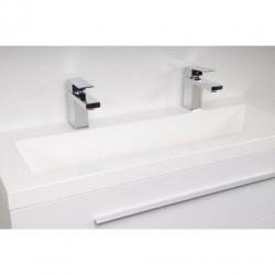 Saniclass XS line badmeubel 100x38cm met spiegel wit