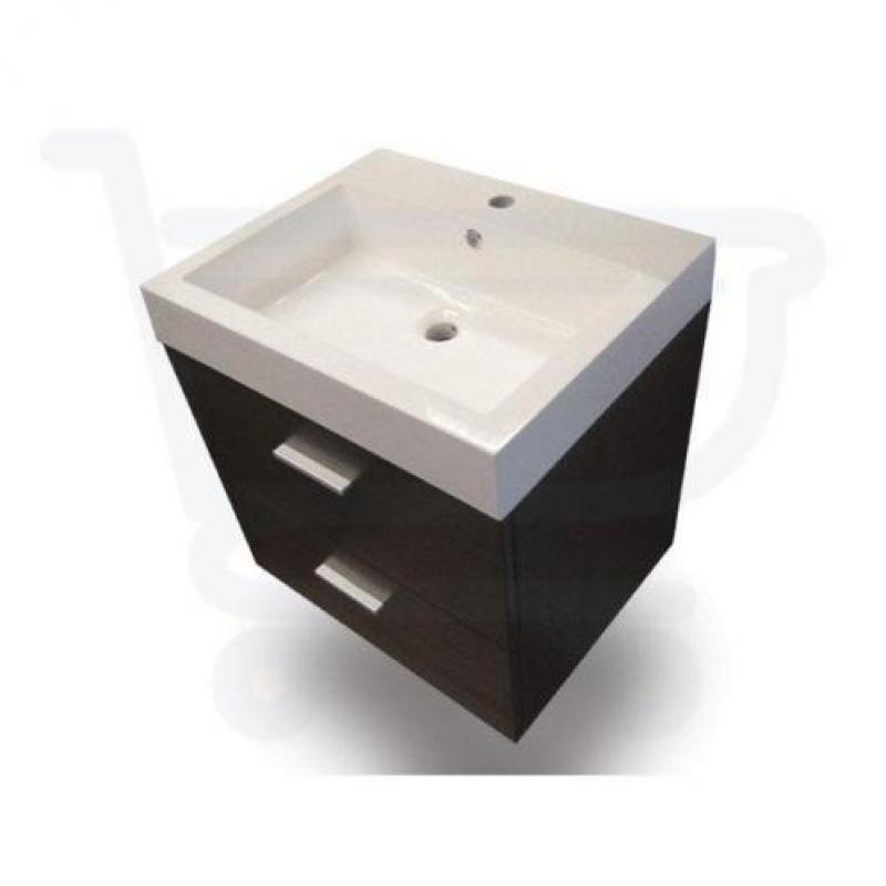 Saniclass Florence badmeubel 58x47cm black diamond
