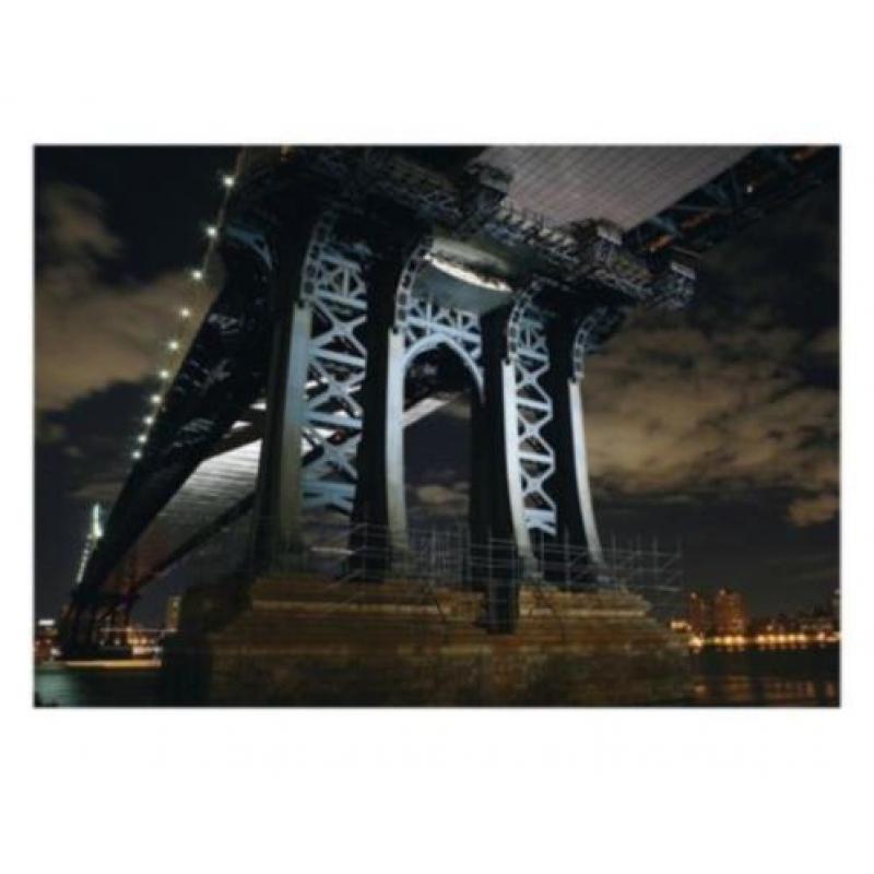 aanbieding Fotobehang 400x280cm nacht skyline voor €50
