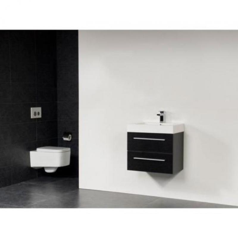 Saniclass Florence badmeubel 58x47cm black diamond