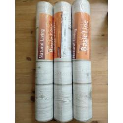 3 rollen houtbehang! (Erismann Natural Living hout behang 43