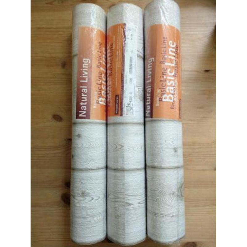 3 rollen houtbehang! (Erismann Natural Living hout behang 43