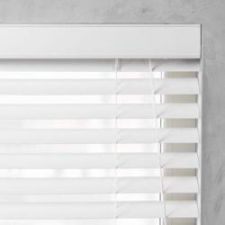 Pure Living - Houtoptiek jaloezie - 50mm - 210x175 cm - Wit