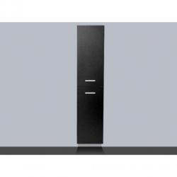 Saniclass Rome Kolomkast Black wood 160x35x35cm