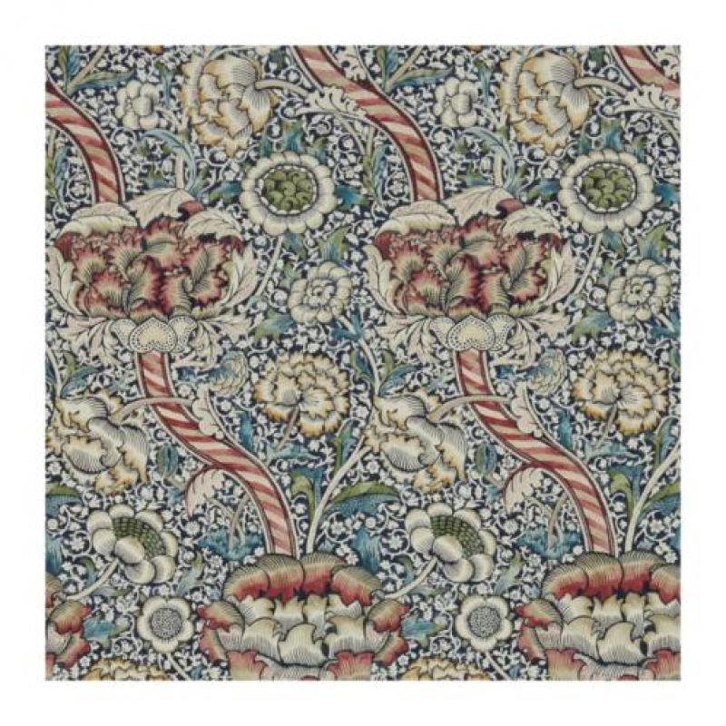 twee rollen behang William Morris Wandle nieuw