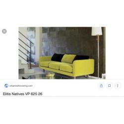 Eltilis movida memoires grijs behang, 4 rollen nieuw