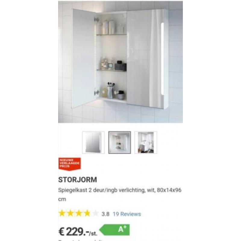 Storjorm Spiegelkast IKEA