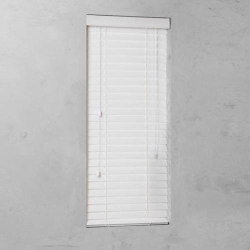 Pure Living - Houtoptiek jaloezie - 50mm - 210x175 cm - Wit