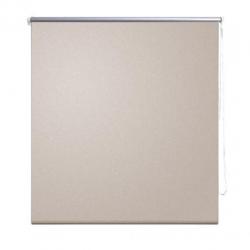 vidaXL Rolgordijn verduisterend 140 x 175 cm beige
