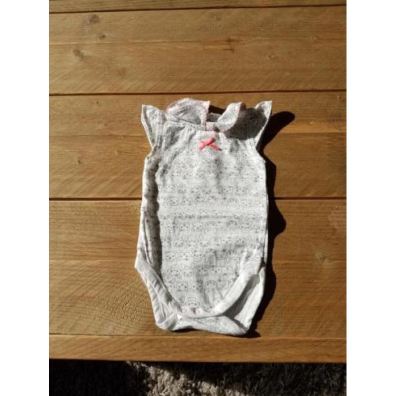 Witte rompers maat 50/56