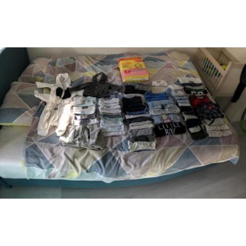 Baby pakket jongens: h&m, Prénatal, tumble, Noppies enzo.