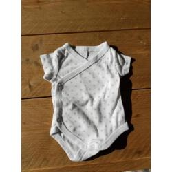 Witte rompers maat 50/56