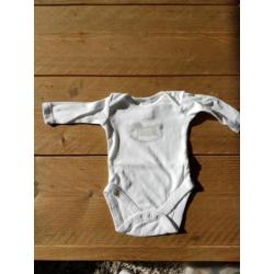 Witte rompers maat 50/56