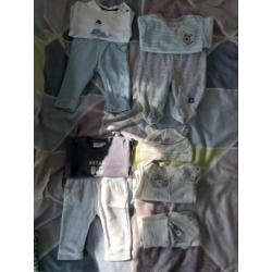 Baby pakket jongens: h&m, Prénatal, tumble, Noppies enzo.