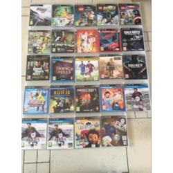 Ps3 met 1 controller + 24 spellen en accesoires