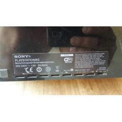 Playstation 3 60gb 1ste model speelt ook ps2 af