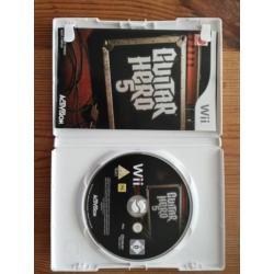 Wii guitar hero 5