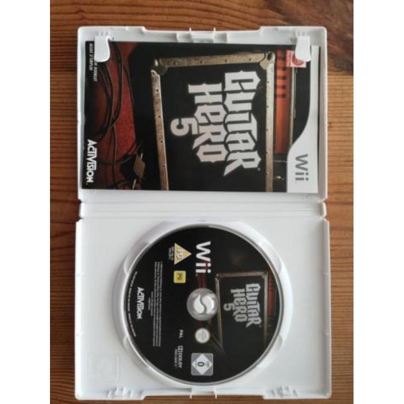 Wii guitar hero 5