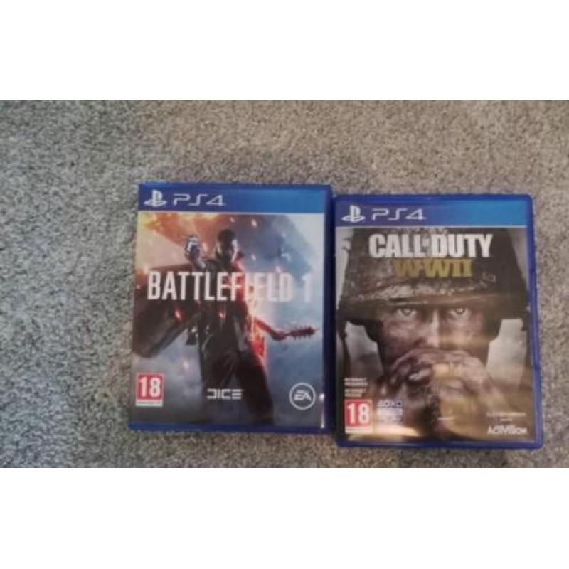 PlayStation 4 pro 1 TB 2 games 1 console