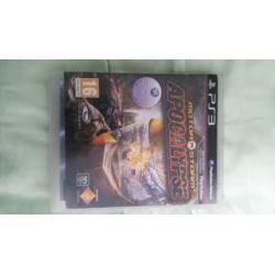 Playstation 3 met 2 controles en 4 spellen