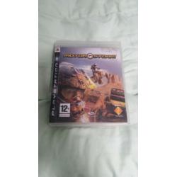 Playstation 3 met 2 controles en 4 spellen