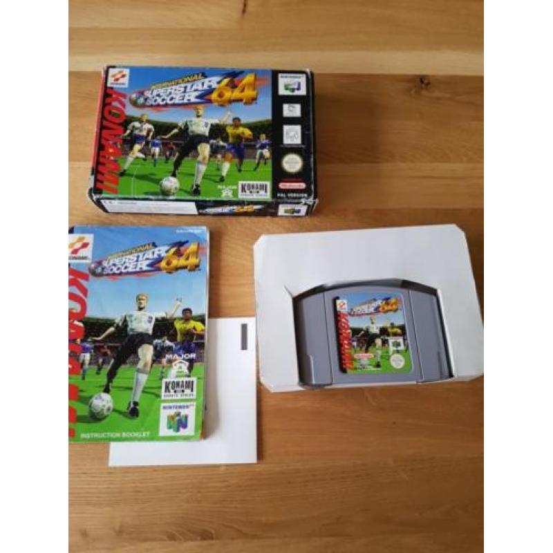 Nintendo N64 International Superstar Soccer 64 cib