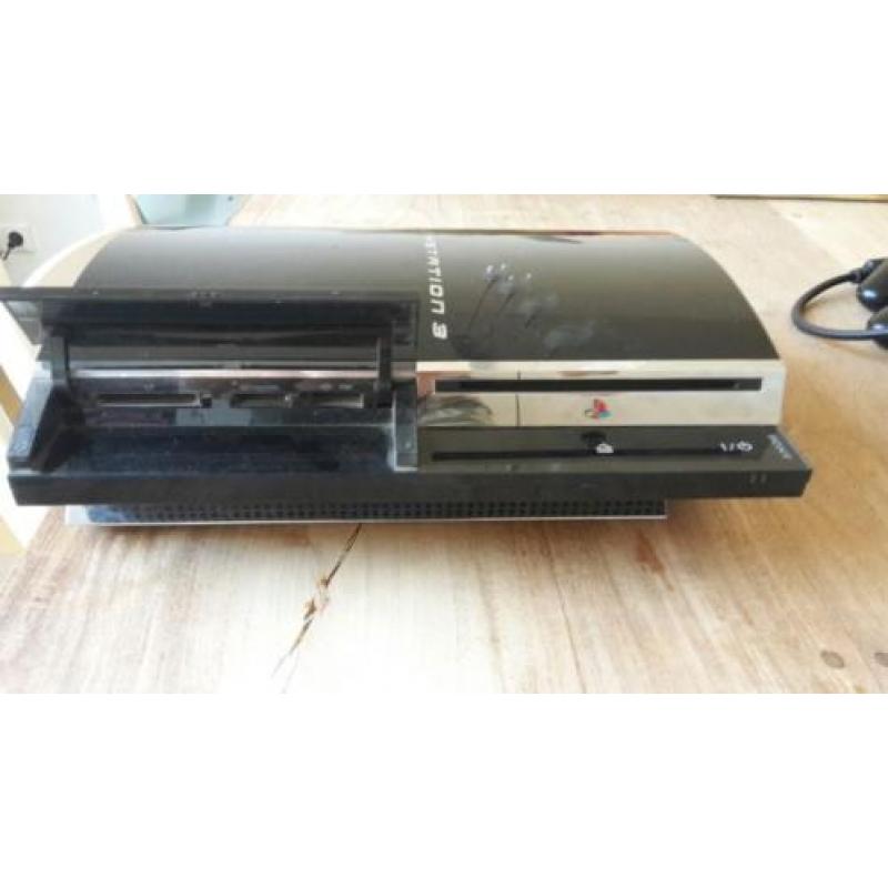 Playstation 3 60gb 1ste model speelt ook ps2 af