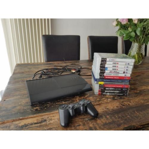 PlayStation 3 met controller en 13 spellen