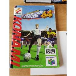 Nintendo N64 International Superstar Soccer 64 cib