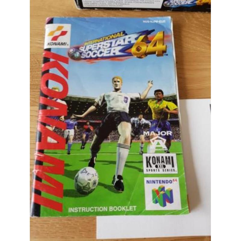 Nintendo N64 International Superstar Soccer 64 cib