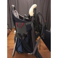 Vaude Jolly comfort II draagzak blauw zwart wandelrugzak