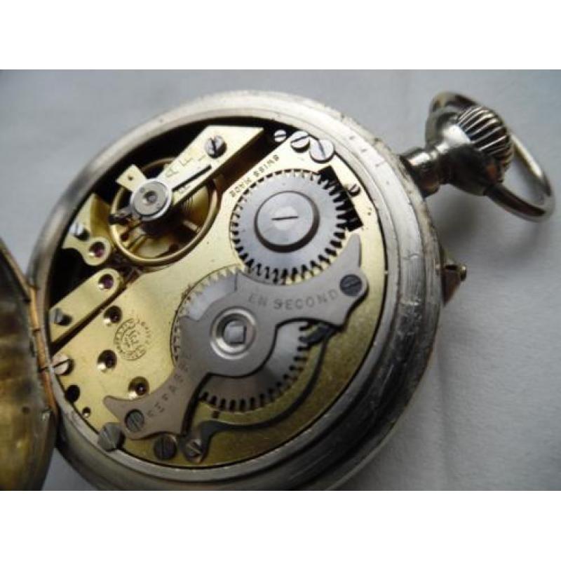 WANDELSTOK MET Rosskopf HORLOGE IN Handvat
