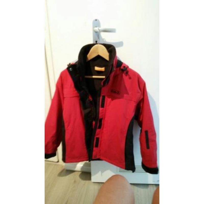 20 eur!!OUTLAND rood outdoorjack, Mt S (36-38)