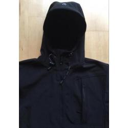 OUTDOOR / SOFT SHELL, HEREN JAS, ZWART, maat XL