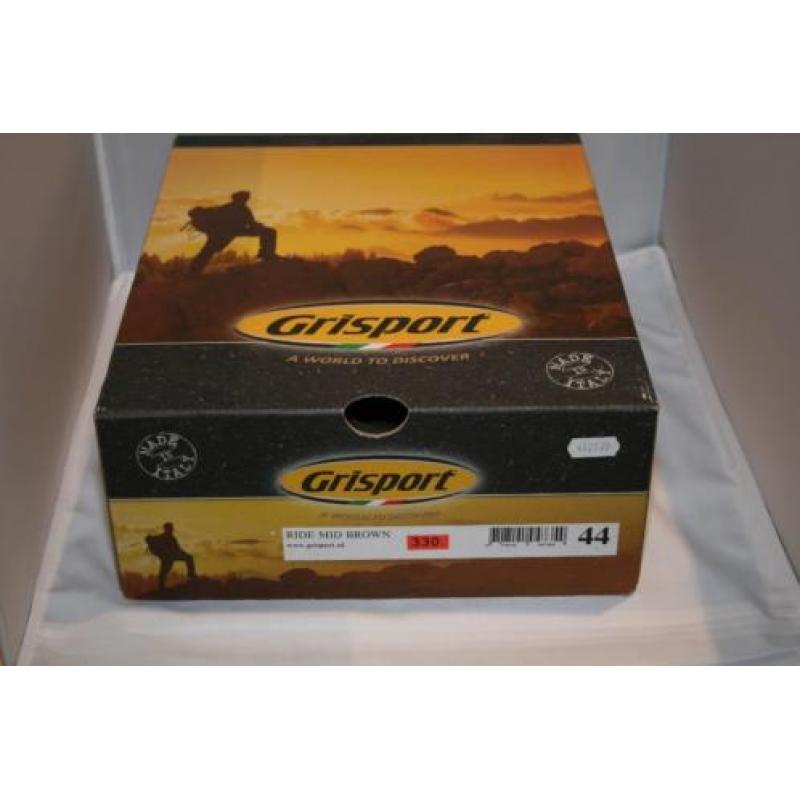 Grisport Wandelschoenen Ride Mid Brown maat 44