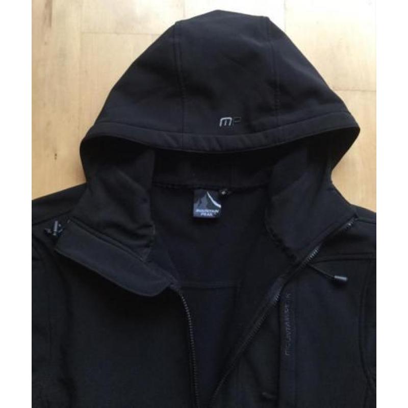 OUTDOOR / SOFT SHELL, HEREN JAS, ZWART, maat XL
