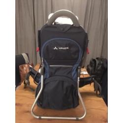 Vaude Jolly comfort II draagzak blauw zwart wandelrugzak