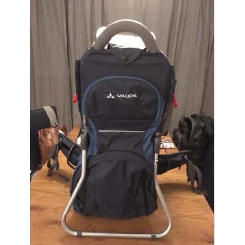 Vaude Jolly comfort II draagzak blauw zwart wandelrugzak