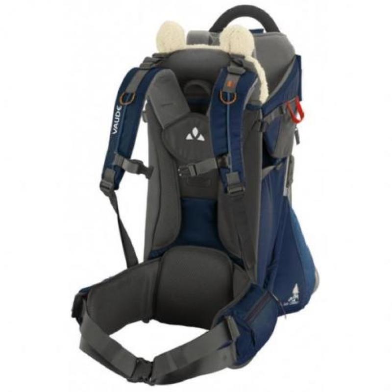 Vaude Jolly comfort II draagzak blauw zwart wandelrugzak