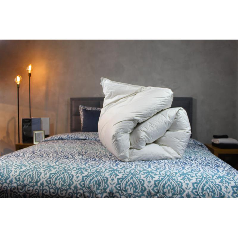 Nuvaro - 4-Seizoenen dekbed | Exclusieve Mazurische Ganzendons 160 x 220 cm - Eenpersoons